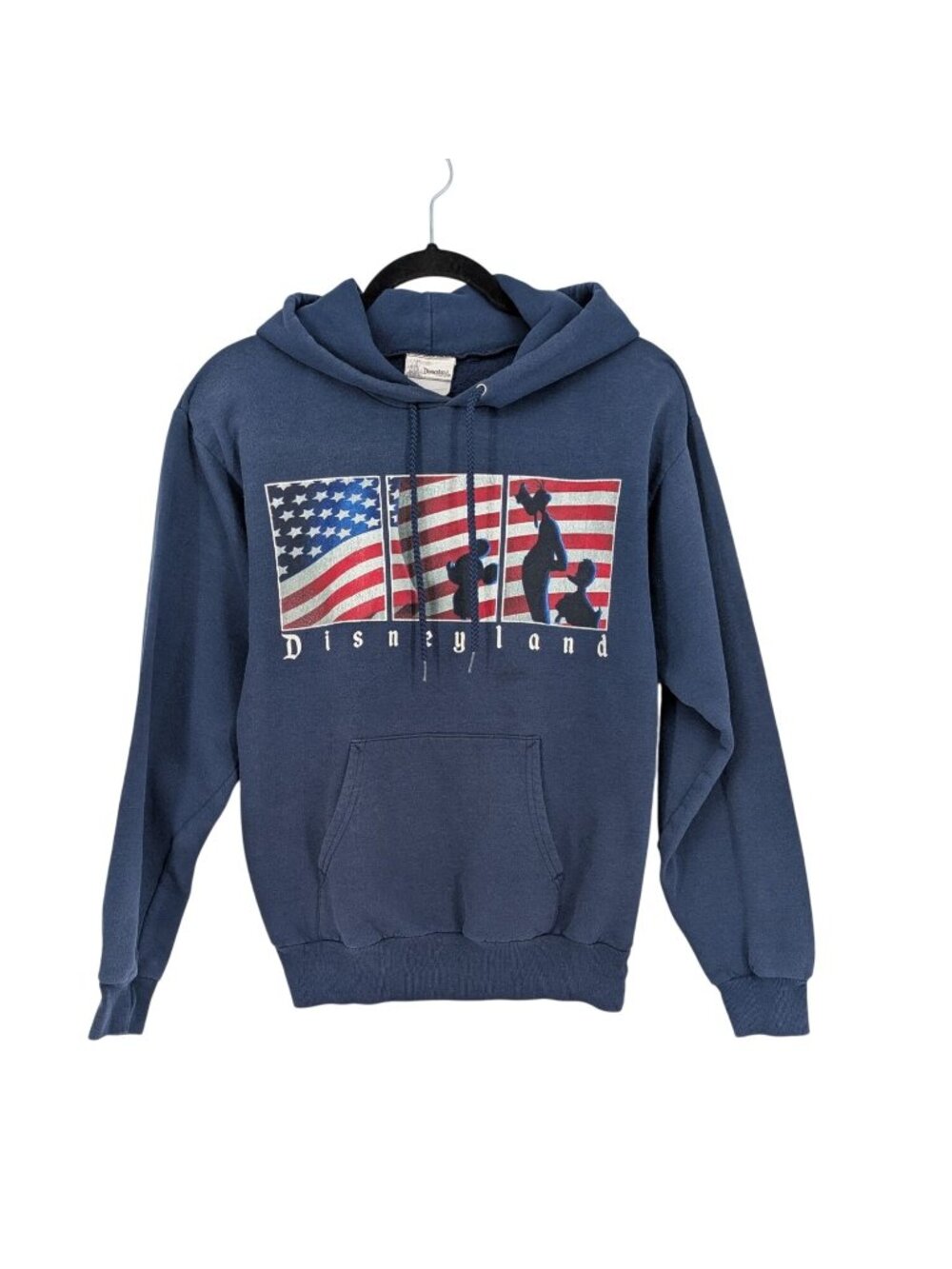 Disneyland‎ Resort Graphic Hoodie American Flag Print Patriotic Streetwear Small